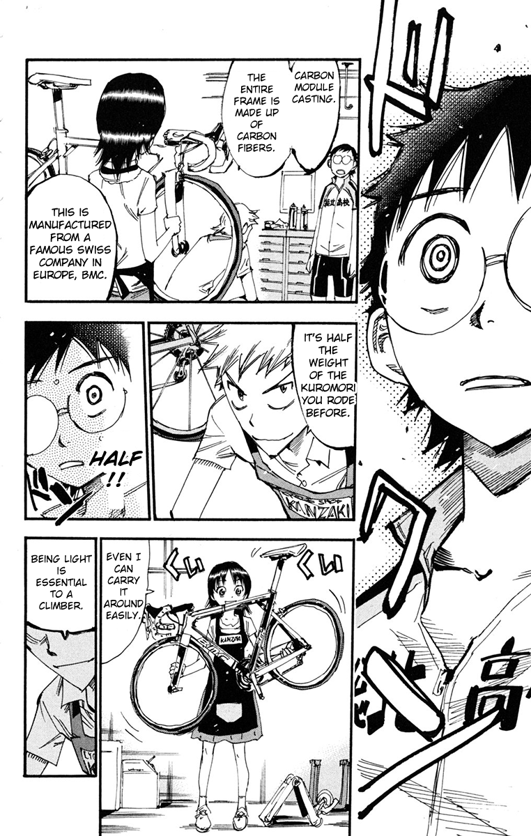 Yowamushi Pedal Chapter 234 page 14 - Chapter 234: New Machine