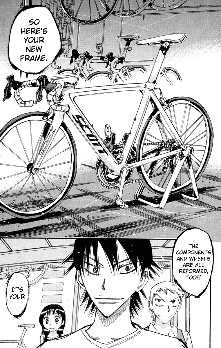 Yowamushi Pedal Chapter 234 page 3 - Chapter 234: New Machine