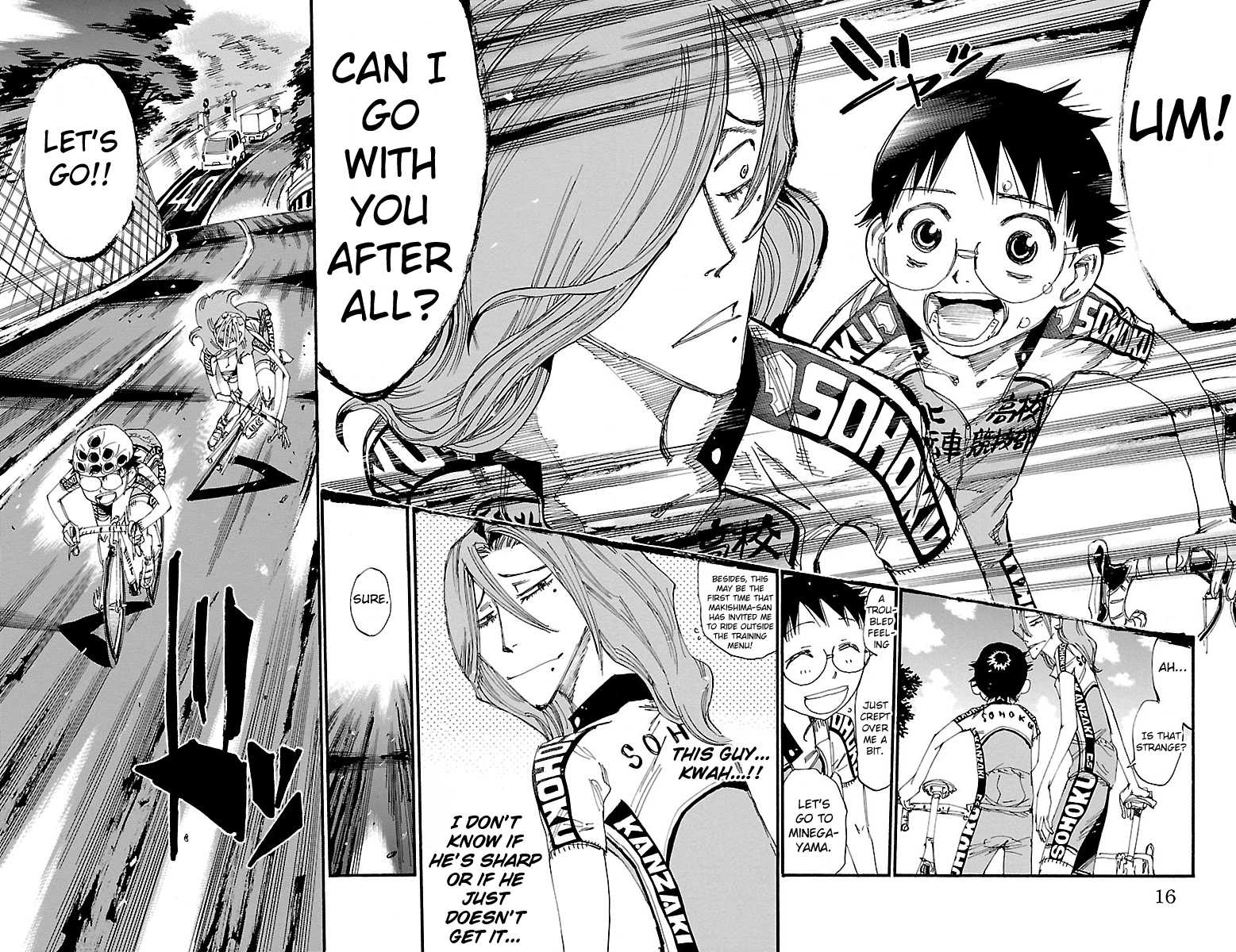 Yowamushi Pedal Chapter 235 page 11 - Chapter 235: The Last Minegayama