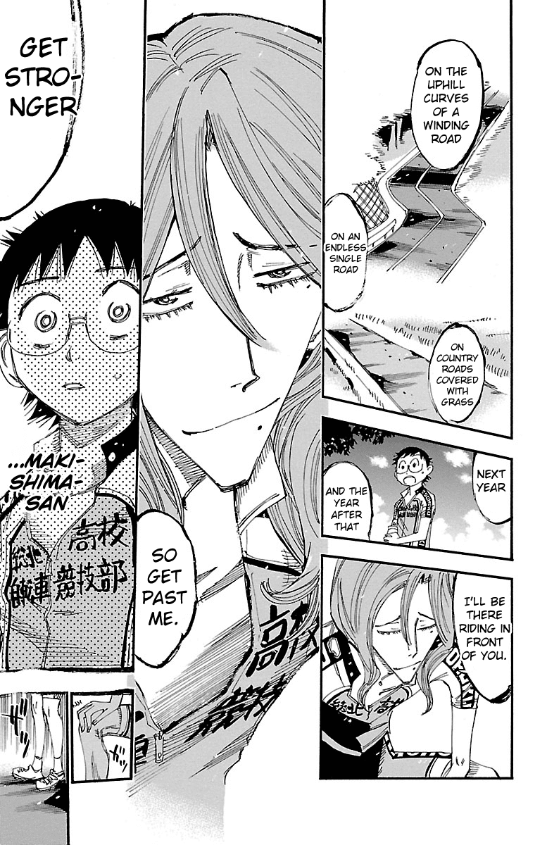 Yowamushi Pedal Chapter 235 page 16 - Chapter 235: The Last Minegayama