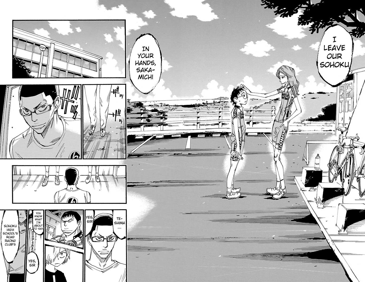 Yowamushi Pedal Chapter 235 page 17 - Chapter 235: The Last Minegayama