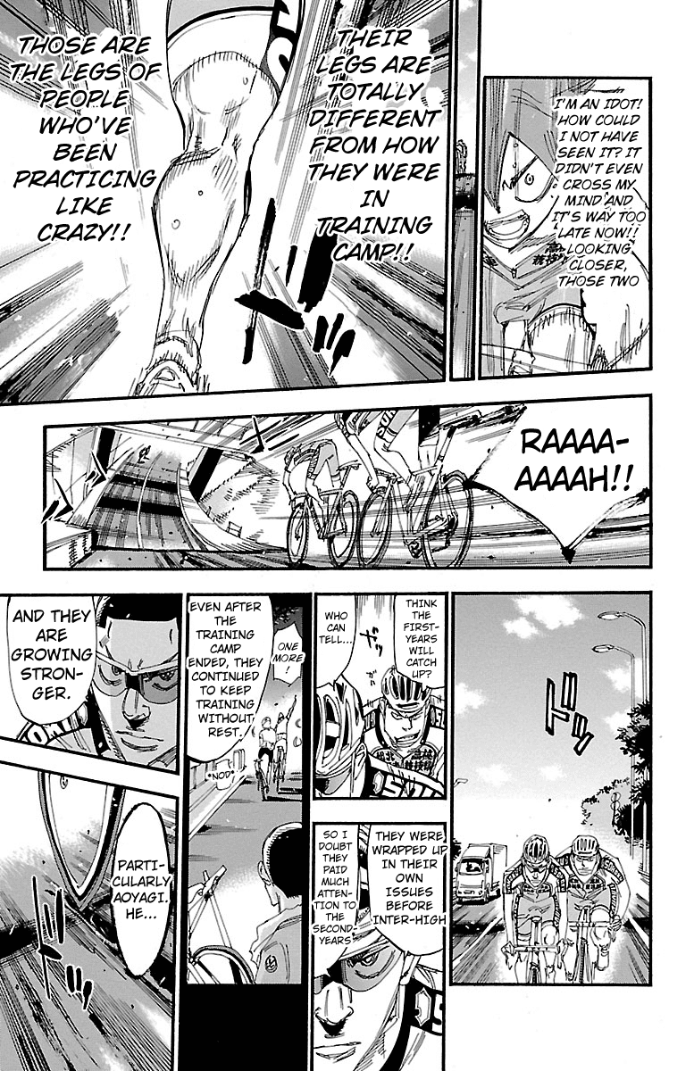 Yowamushi Pedal Chapter 236 page 15 - Chapter 236: The New Sohoku
