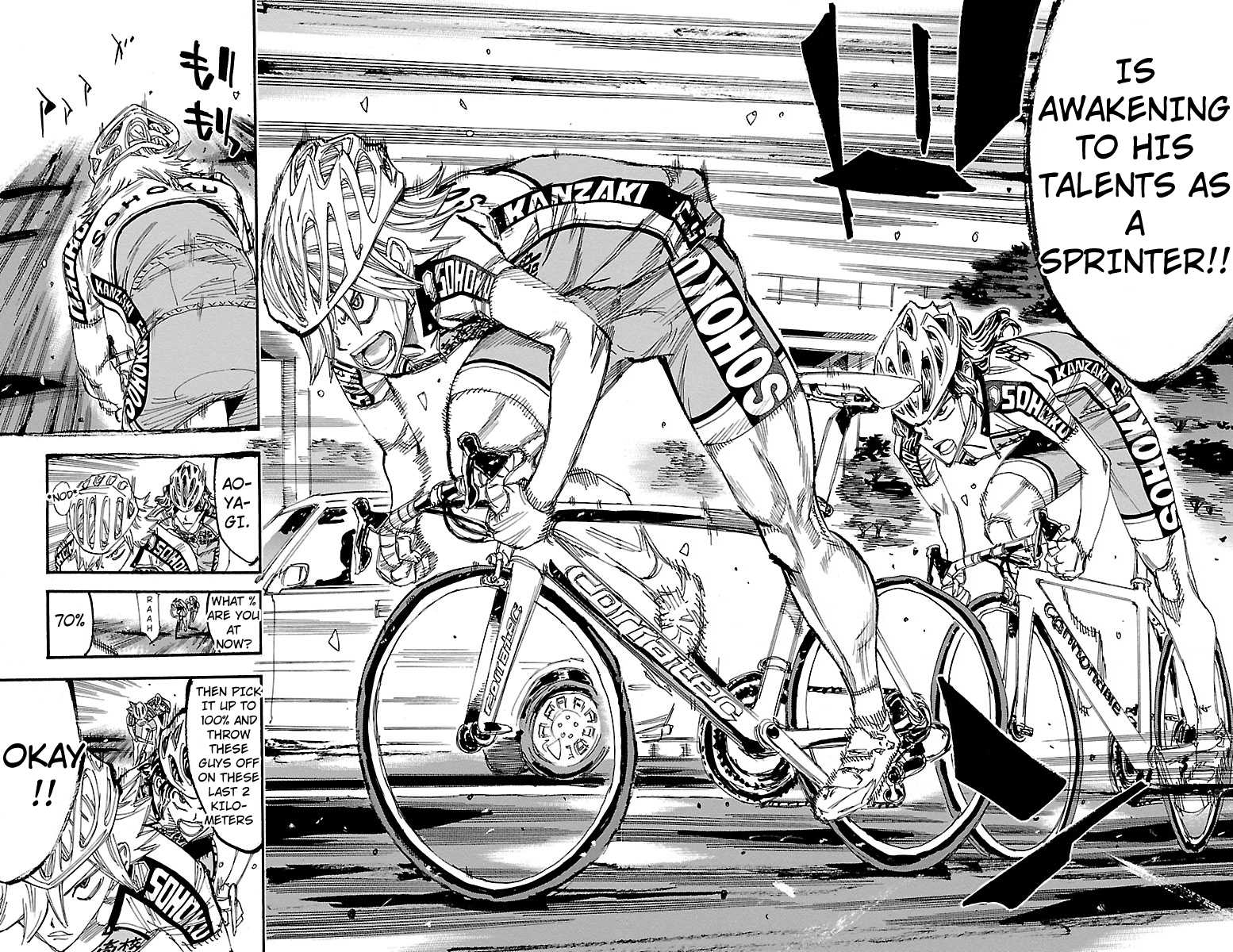 Yowamushi Pedal Chapter 236 page 16 - Chapter 236: The New Sohoku