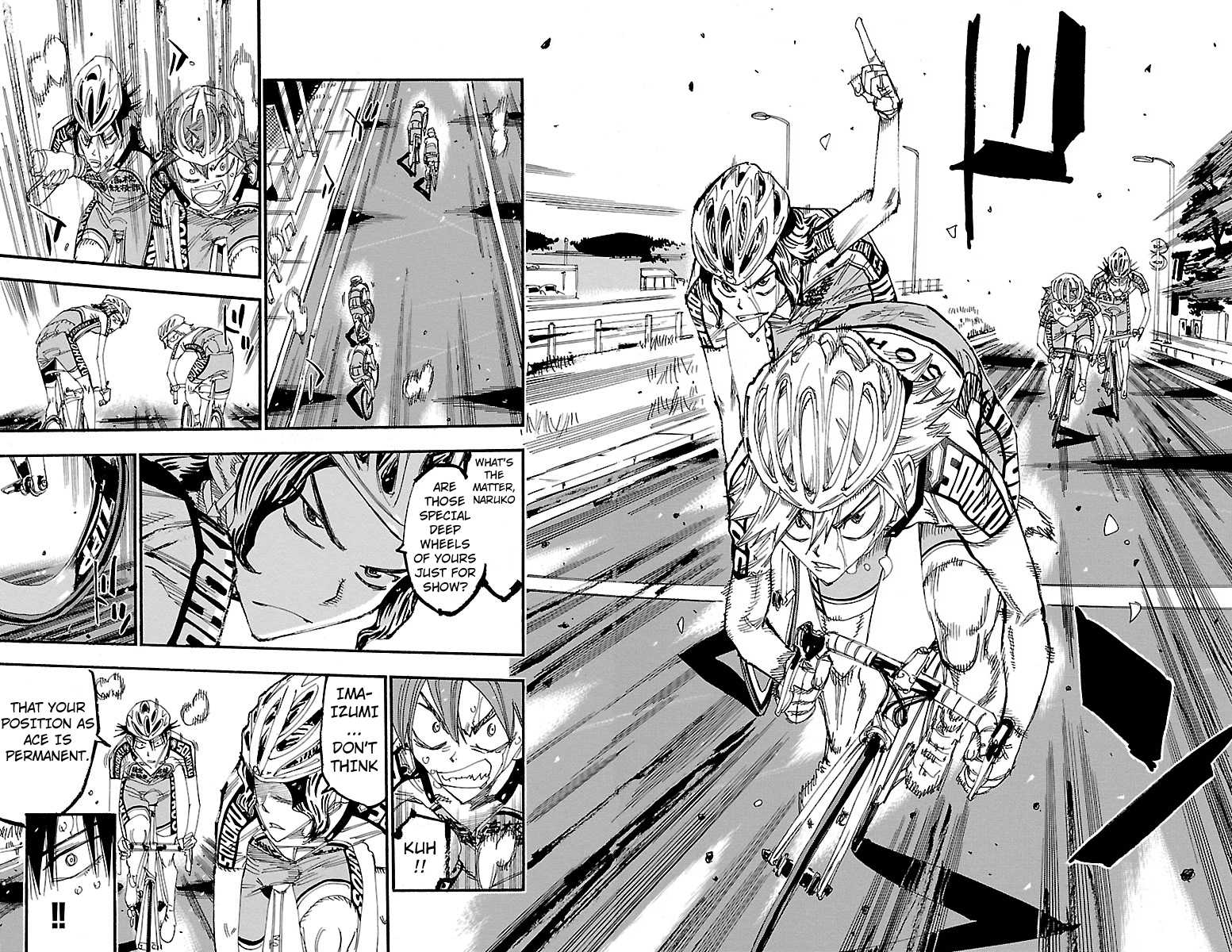 Yowamushi Pedal Chapter 236 page 17 - Chapter 236: The New Sohoku