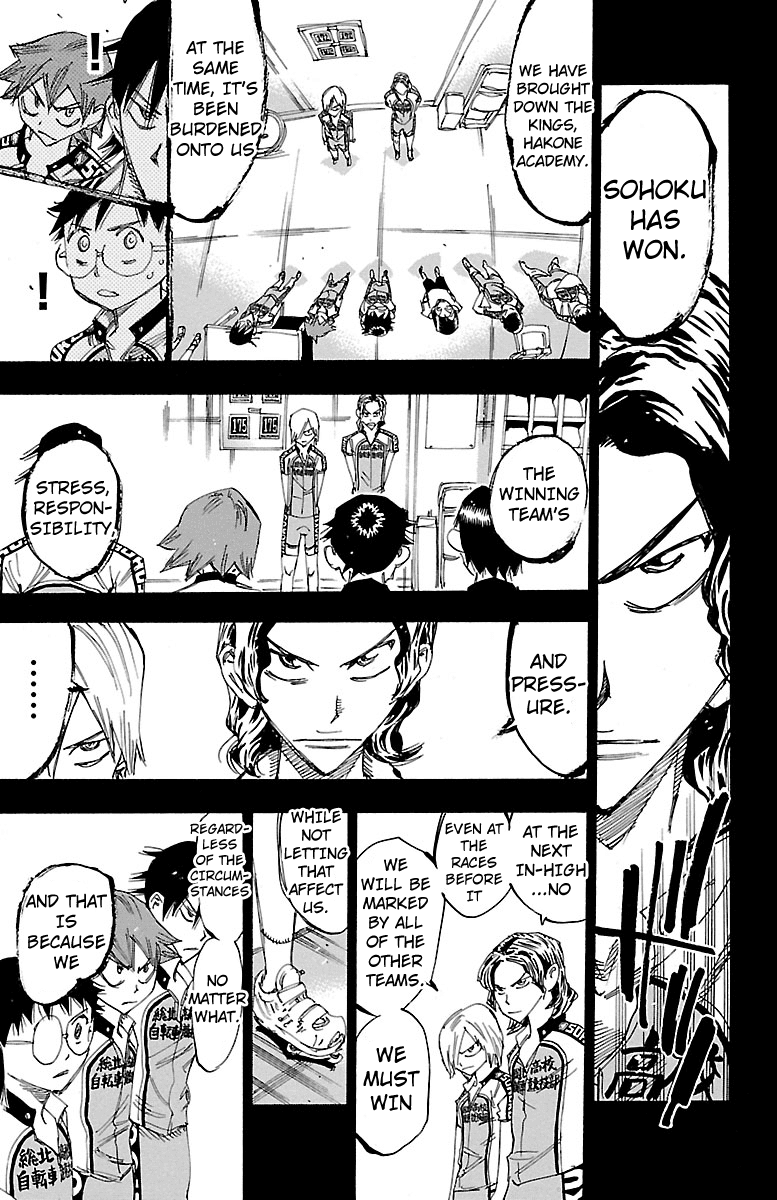 Yowamushi Pedal Chapter 236 page 8 - Chapter 236: The New Sohoku
