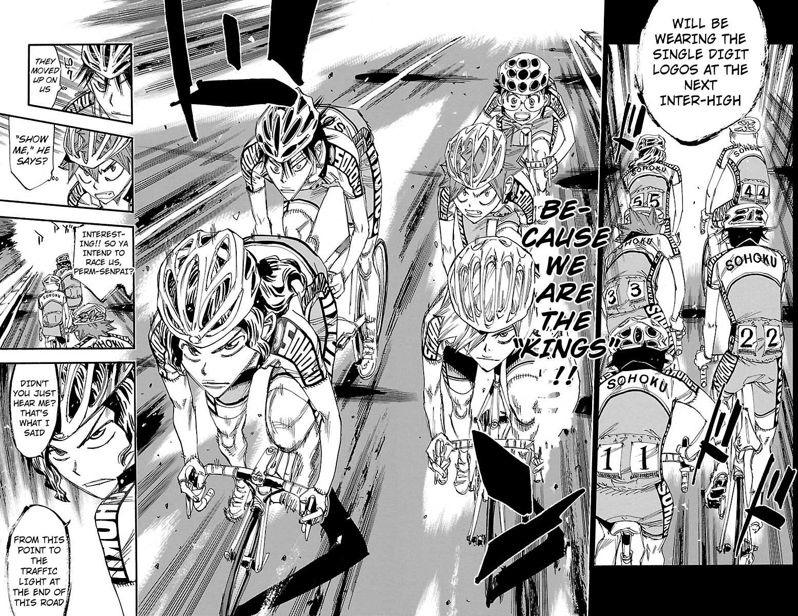 Yowamushi Pedal Chapter 236 page 9 - Chapter 236: The New Sohoku