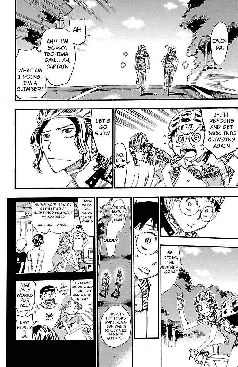 Yowamushi Pedal Chapter 237 page 10 - Chapter 237: What Makishima Left Behind