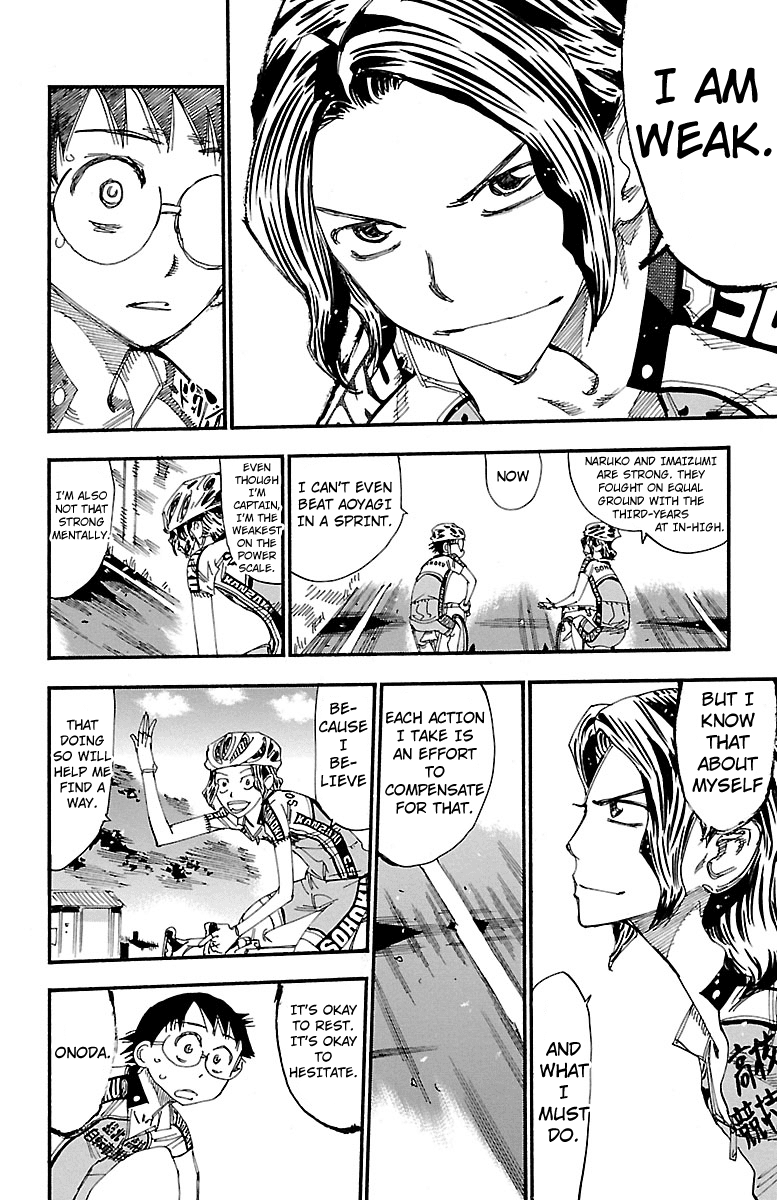 Yowamushi Pedal Chapter 237 page 12 - Chapter 237: What Makishima Left Behind