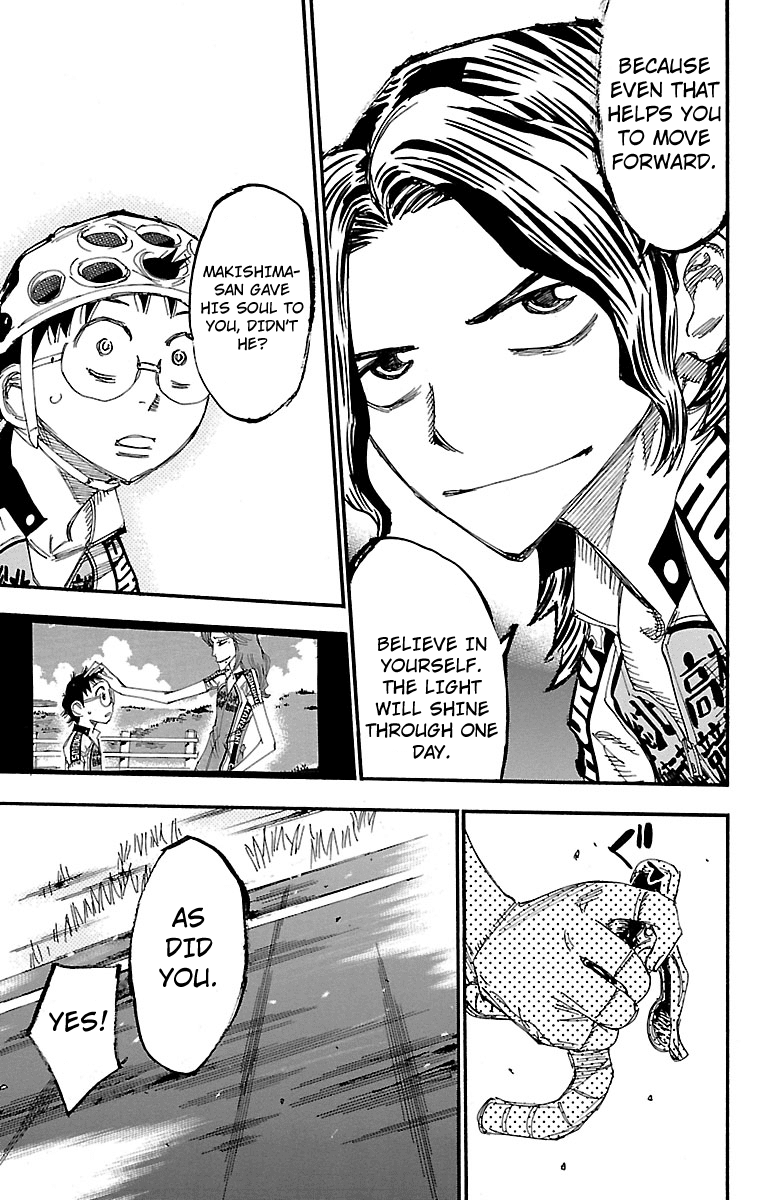 Yowamushi Pedal Chapter 237 page 13 - Chapter 237: What Makishima Left Behind