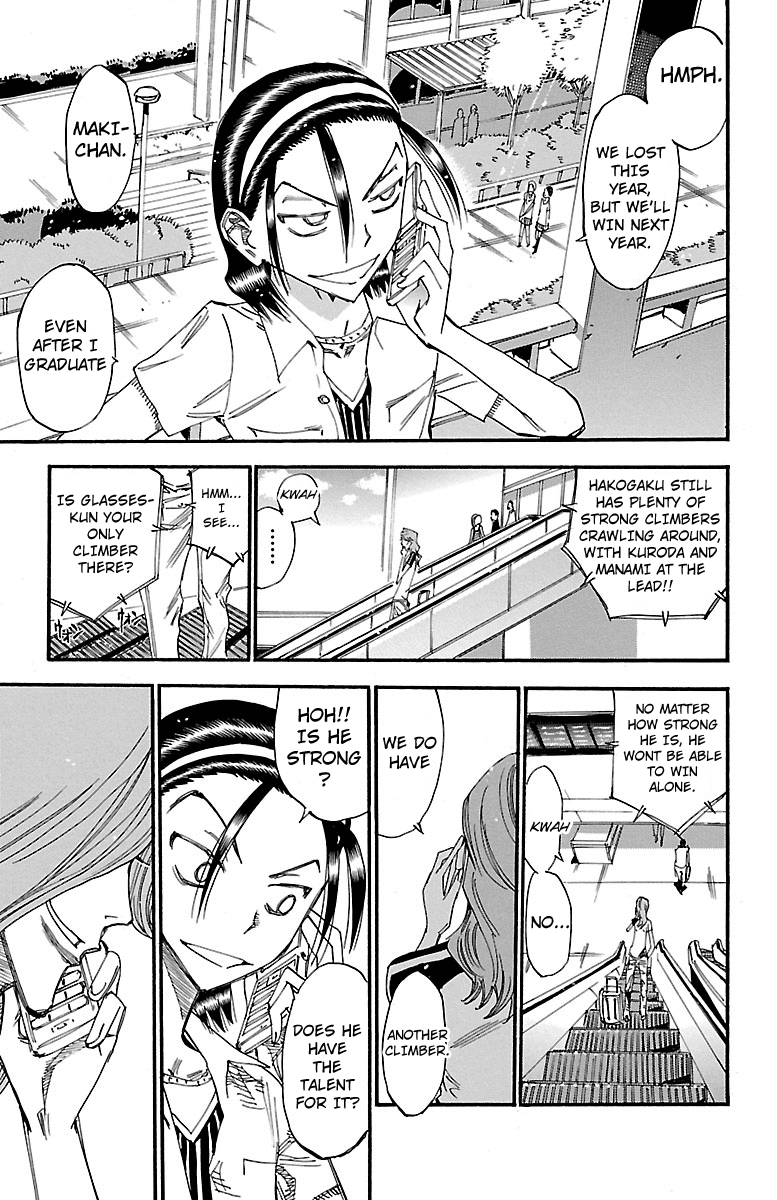 Yowamushi Pedal Chapter 237 page 15 - Chapter 237: What Makishima Left Behind