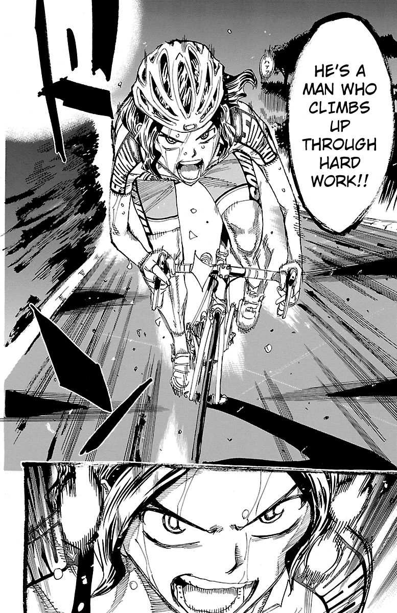 Yowamushi Pedal Chapter 237 page 18 - Chapter 237: What Makishima Left Behind