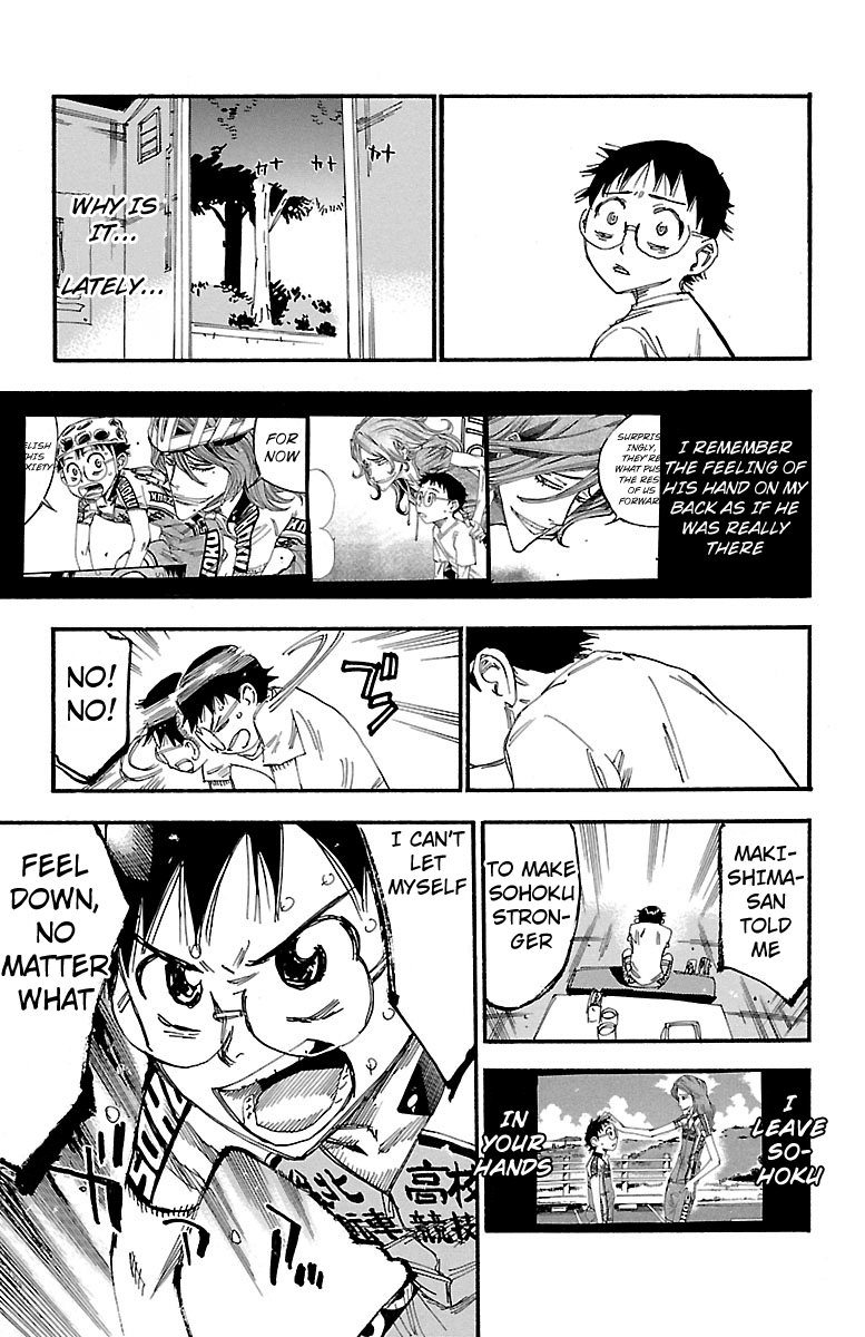 Yowamushi Pedal Chapter 237 page 3 - Chapter 237: What Makishima Left Behind