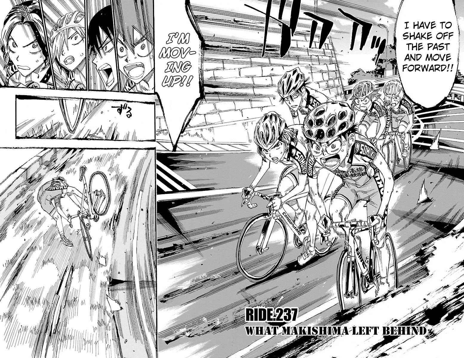 Yowamushi Pedal Chapter 237 page 4 - Chapter 237: What Makishima Left Behind