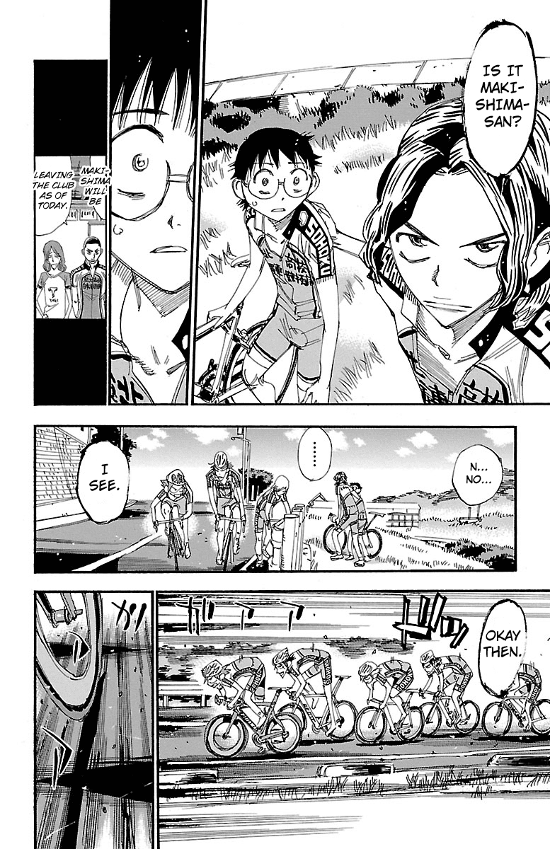 Yowamushi Pedal Chapter 237 page 7 - Chapter 237: What Makishima Left Behind