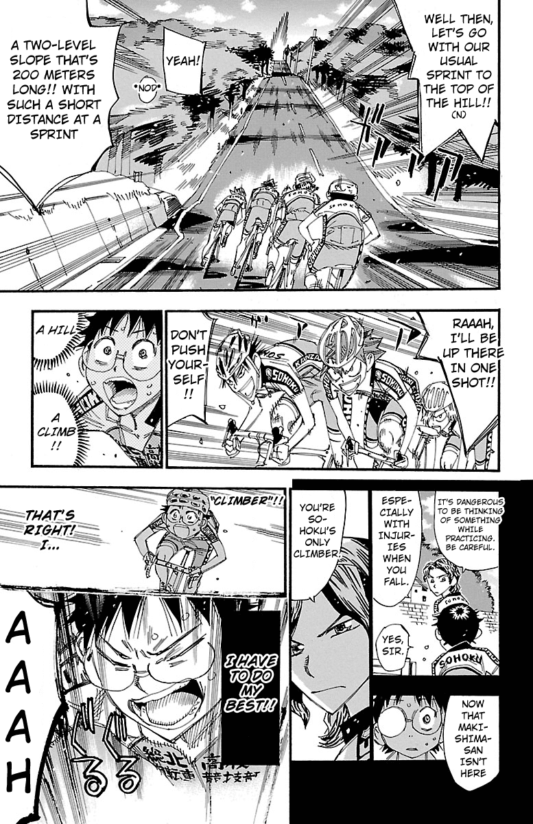 Yowamushi Pedal Chapter 237 page 8 - Chapter 237: What Makishima Left Behind