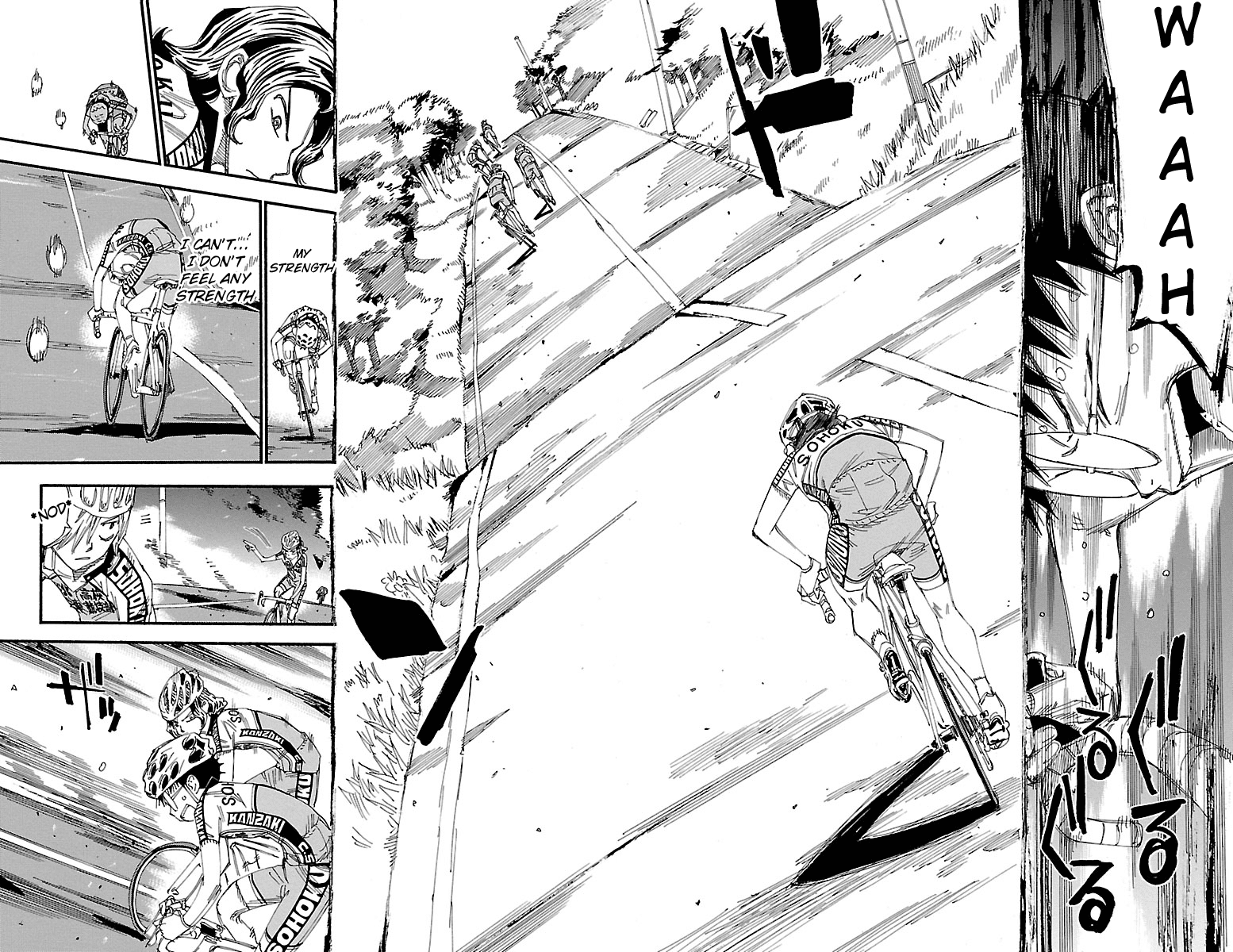 Yowamushi Pedal Chapter 237 page 9 - Chapter 237: What Makishima Left Behind