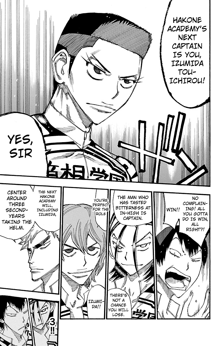 Yowamushi Pedal Chapter 238 page 16 - Chapter 238: What Lights the Heart Aflame