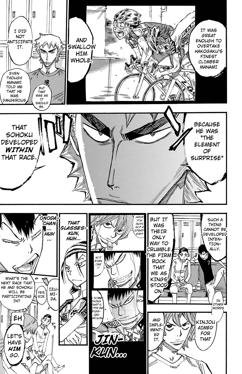 Yowamushi Pedal Chapter 239 page 10 - Chapter 239: The Third Man