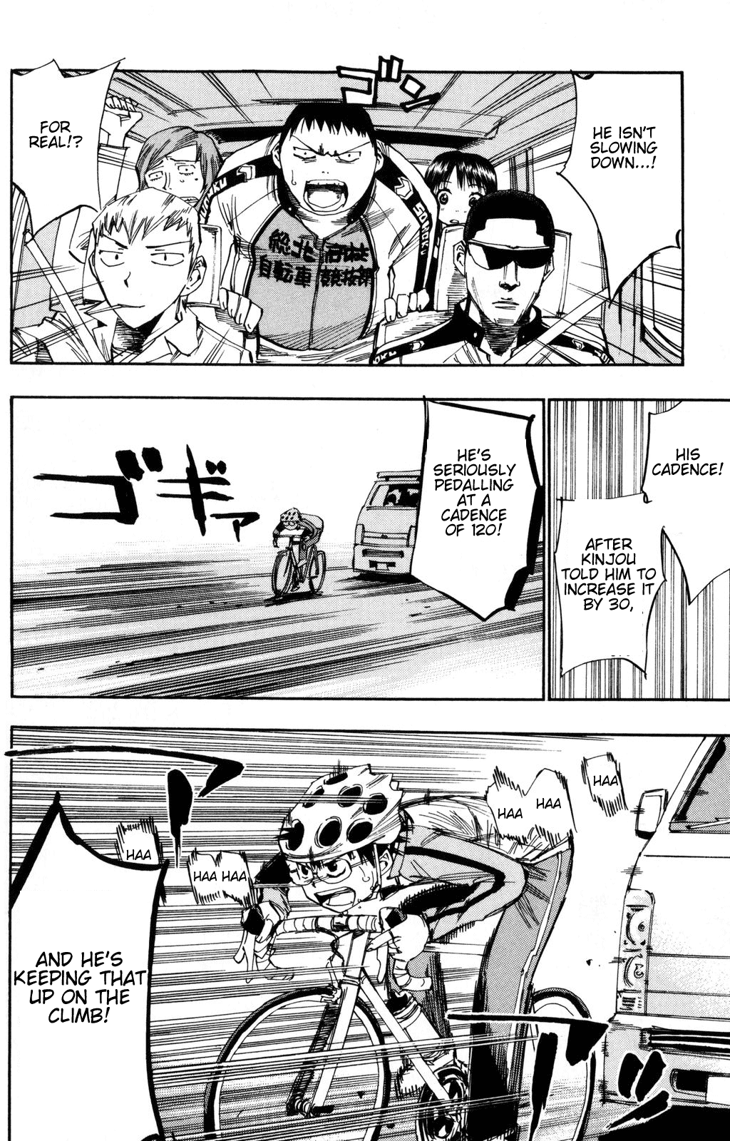 Yowamushi Pedal Chapter 24 page 10 - Chapter 24: Climb