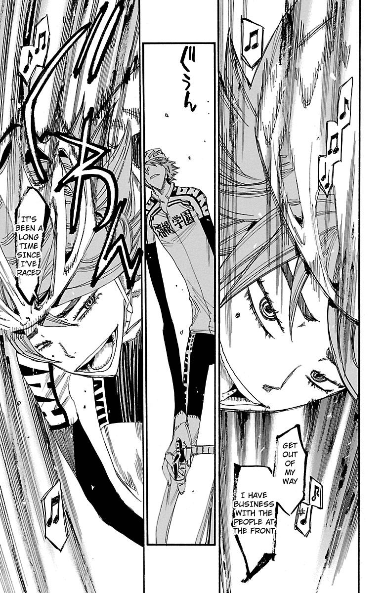 Yowamushi Pedal Chapter 240 page 10 - Chapter 240: Metronome