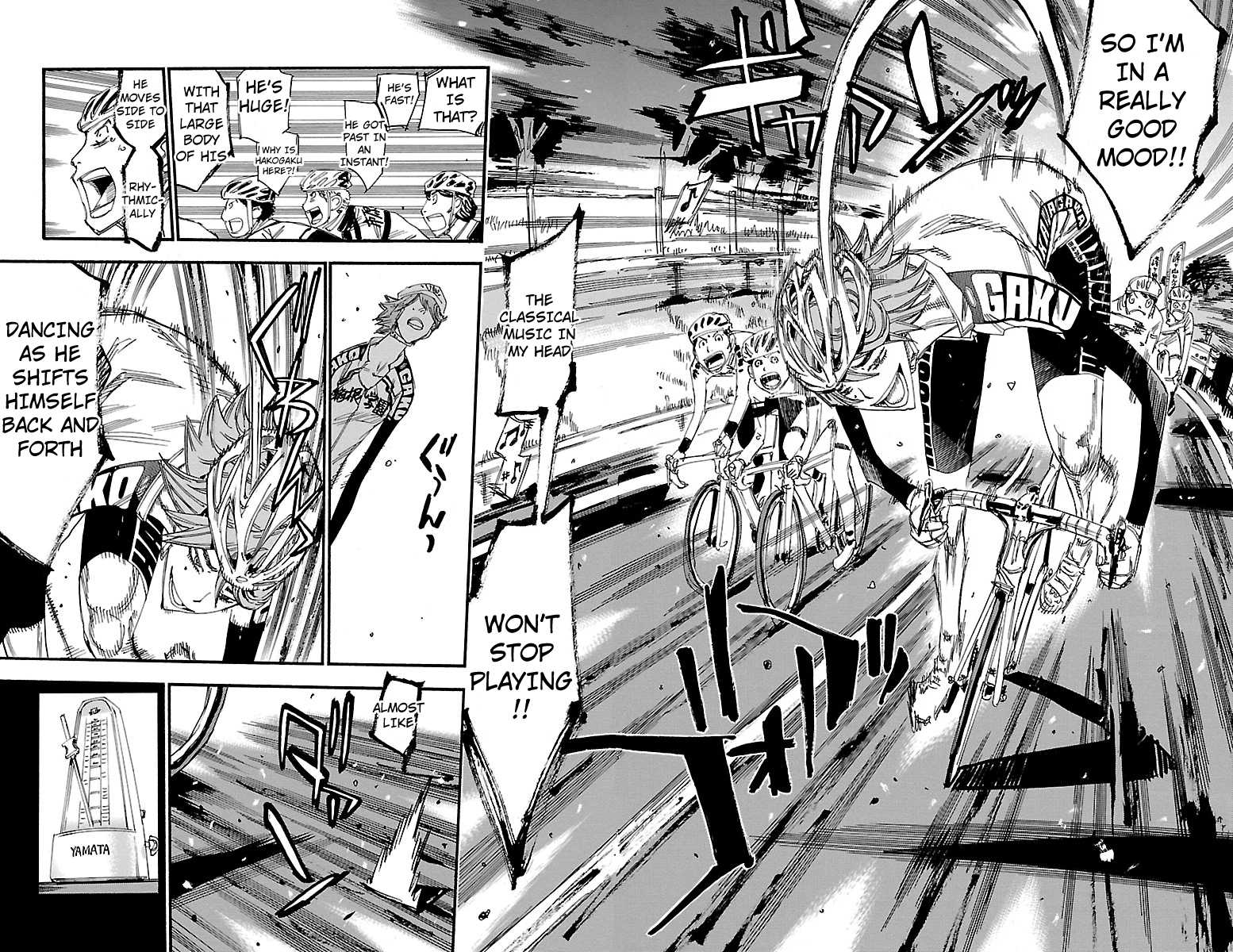 Yowamushi Pedal Chapter 240 page 11 - Chapter 240: Metronome