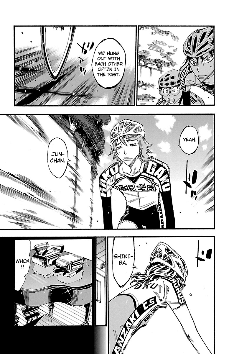 Yowamushi Pedal Chapter 241 page 12 - Chapter 241: Teammates in Middle School