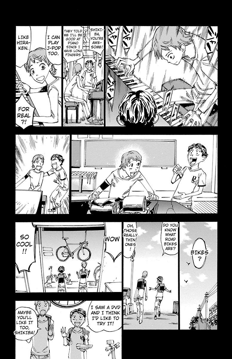 Yowamushi Pedal Chapter 241 page 13 - Chapter 241: Teammates in Middle School