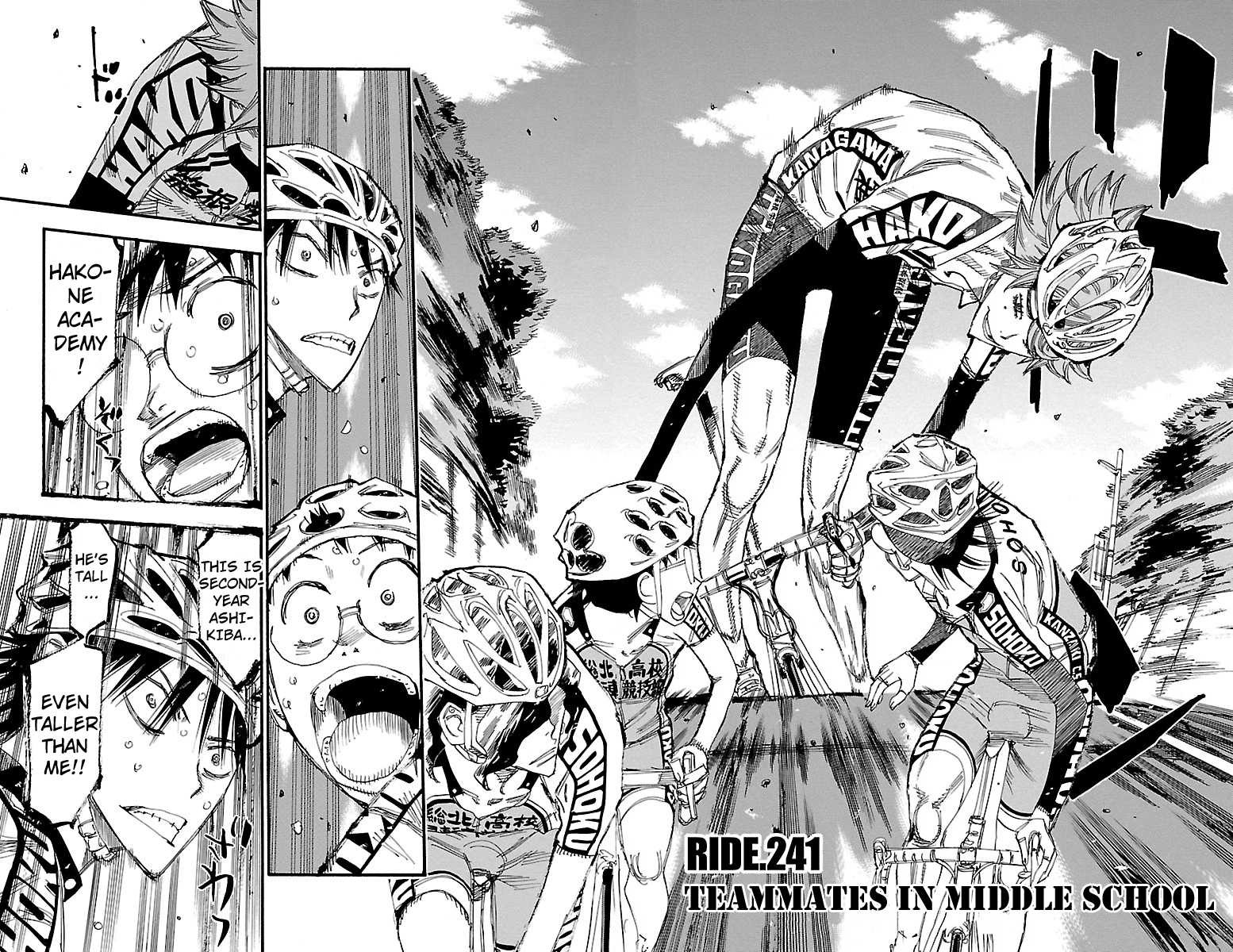 Yowamushi Pedal Chapter 241 page 4 - Chapter 241: Teammates in Middle School