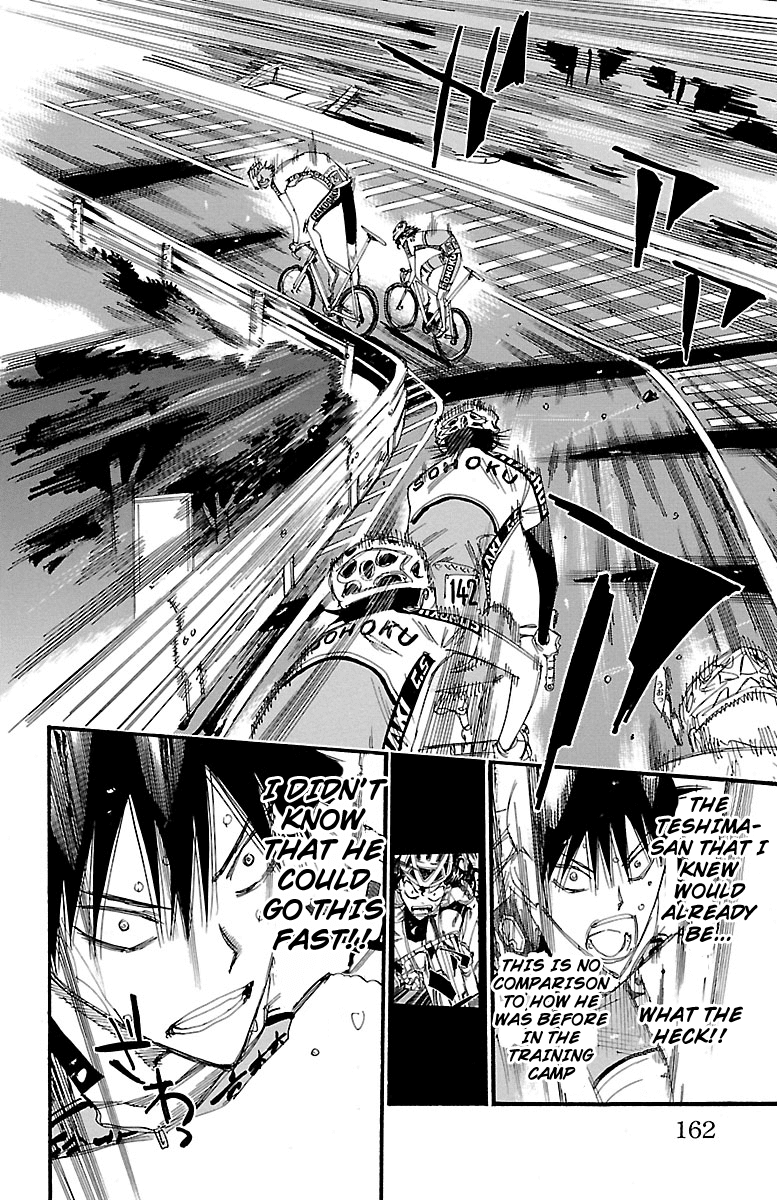 Yowamushi Pedal Chapter 242 page 10 - Chapter 242: Ashikiba vs Sohoku