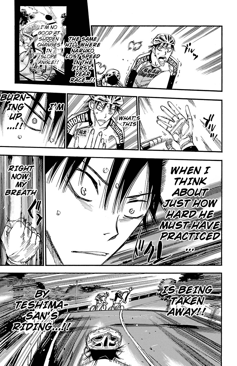 Yowamushi Pedal Chapter 242 page 16 - Chapter 242: Ashikiba vs Sohoku