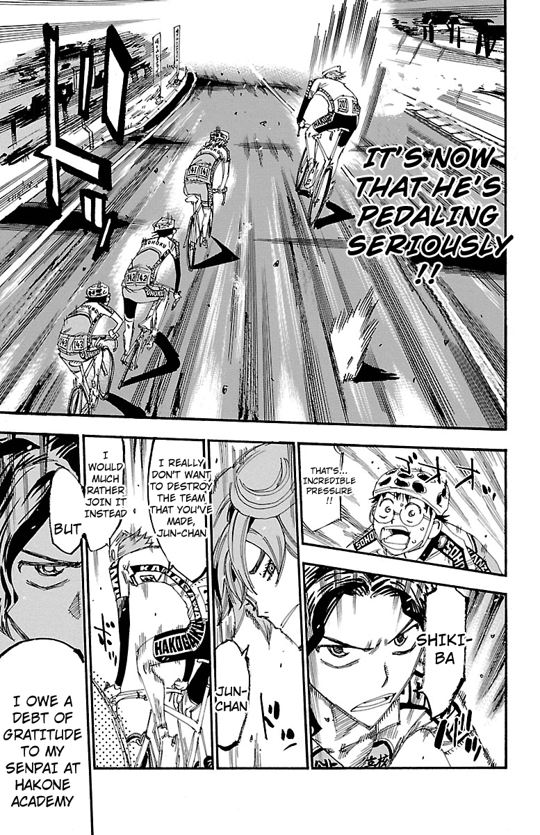 Yowamushi Pedal Chapter 242 page 3 - Chapter 242: Ashikiba vs Sohoku