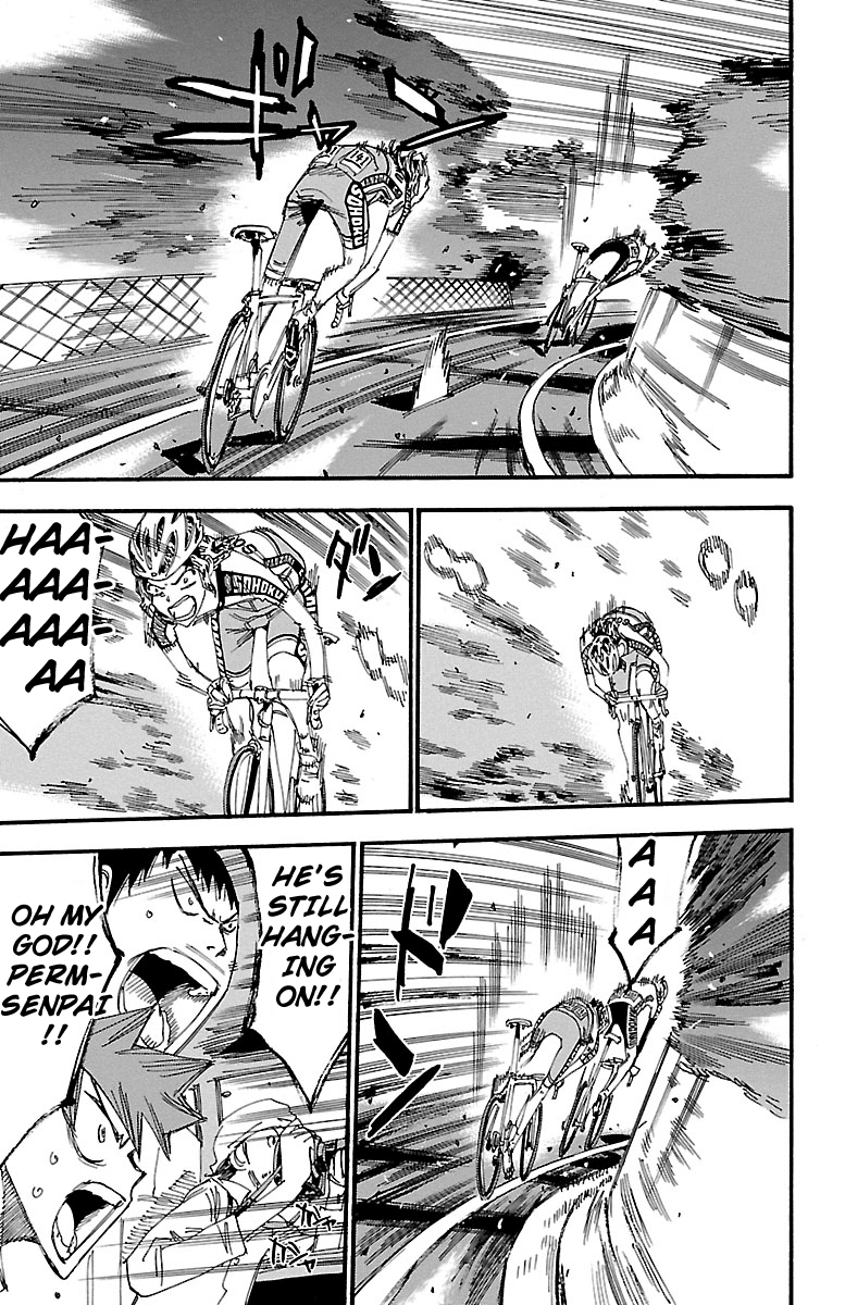Yowamushi Pedal Chapter 243 page 10 - Chapter 243: Teshima and the Riding of His Soul