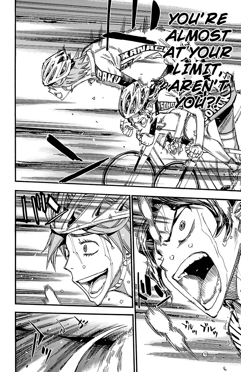 Yowamushi Pedal Chapter 243 page 9 - Chapter 243: Teshima and the Riding of His Soul