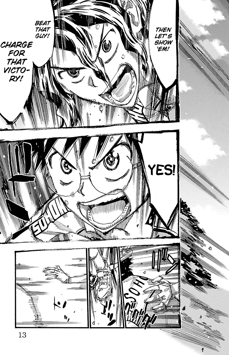 Yowamushi Pedal Chapter 244 page 15 - Chapter 244: The Fastest Man Upon Mount Minegayama