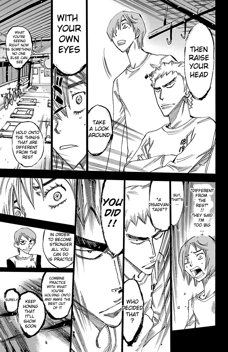 Yowamushi Pedal Chapter 245 page 12 - Chapter 245: Ashikiba's Path