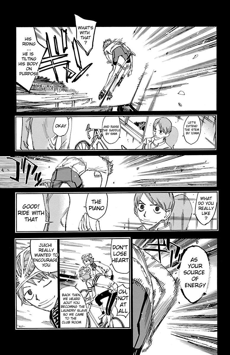 Yowamushi Pedal Chapter 245 page 14 - Chapter 245: Ashikiba's Path
