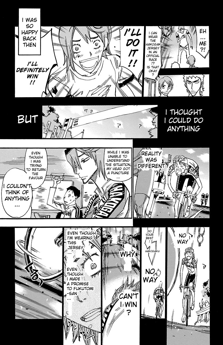 Yowamushi Pedal Chapter 245 page 16 - Chapter 245: Ashikiba's Path