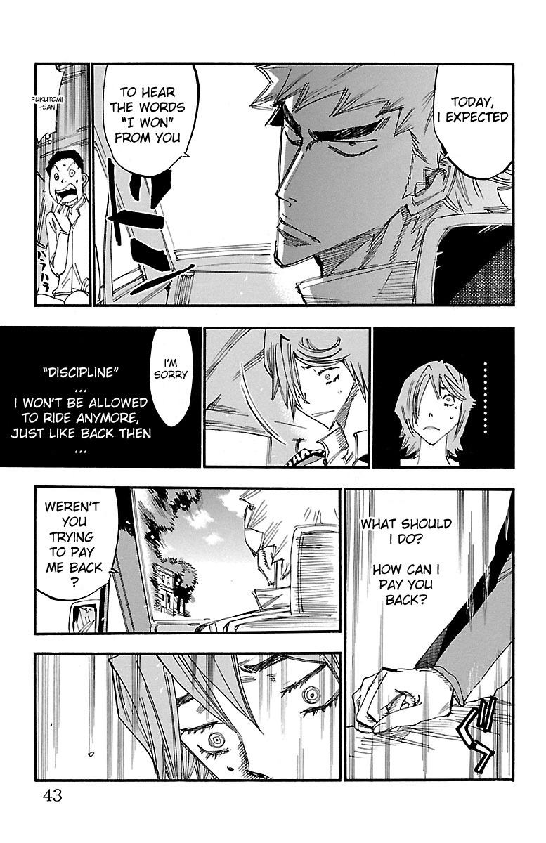 Yowamushi Pedal Chapter 245 page 18 - Chapter 245: Ashikiba's Path