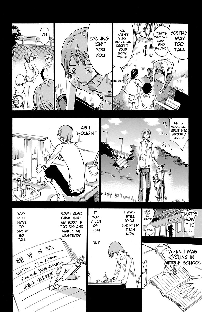 Yowamushi Pedal Chapter 245 page 9 - Chapter 245: Ashikiba's Path