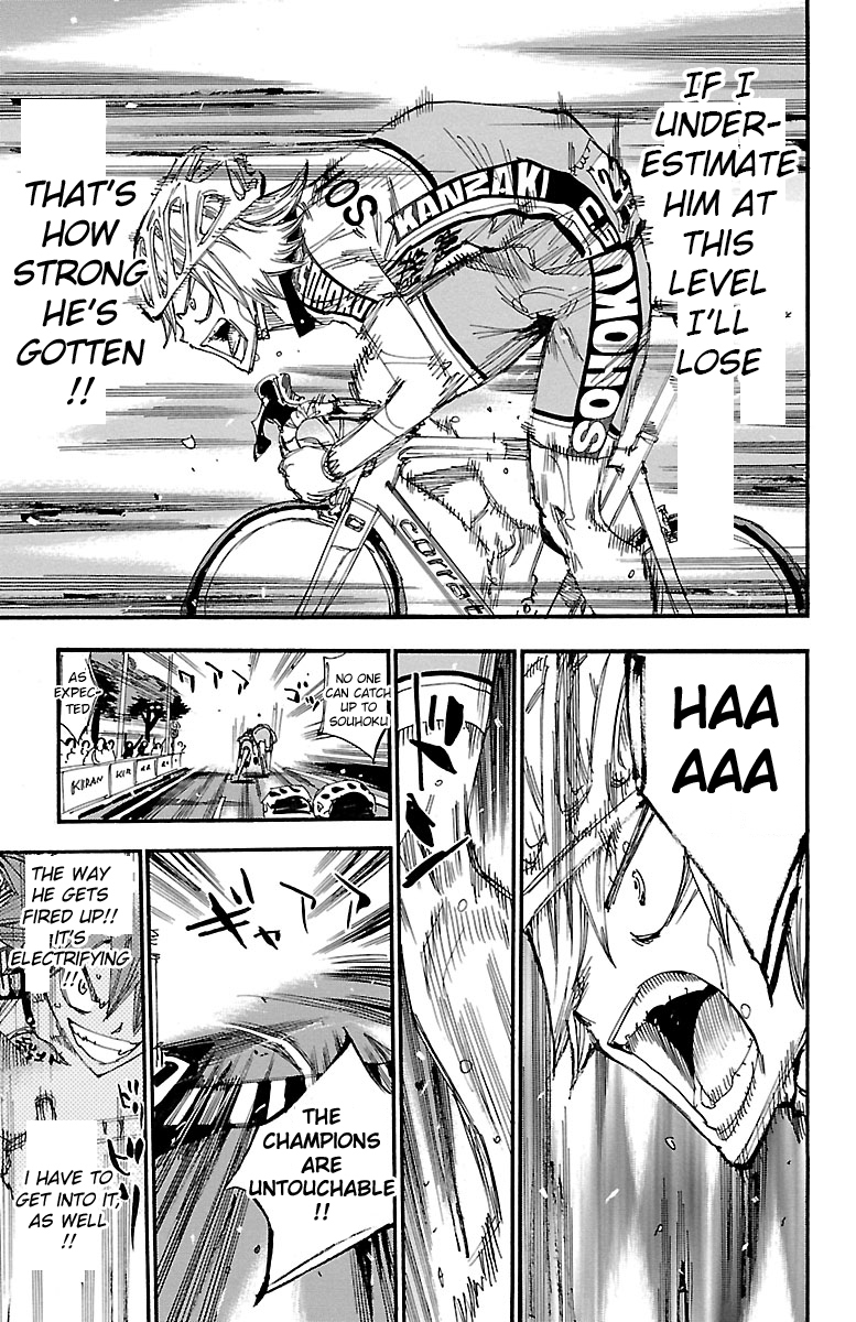 Yowamushi Pedal Chapter 246 page 10 - Chapter 246: Sprinters!!!