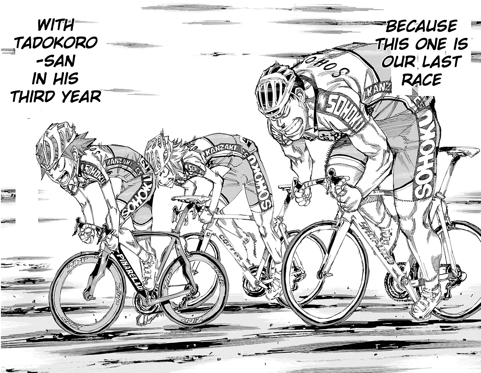 Yowamushi Pedal Chapter 246 page 11 - Chapter 246: Sprinters!!!