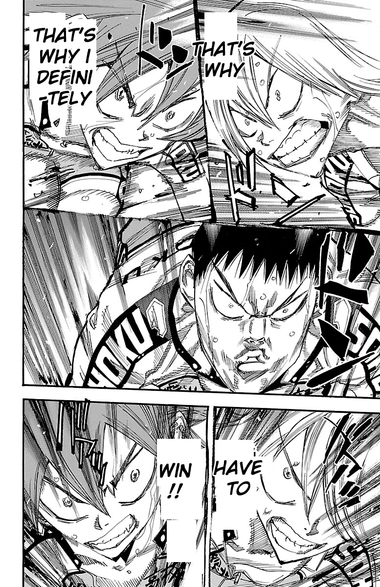 Yowamushi Pedal Chapter 246 page 16 - Chapter 246: Sprinters!!!