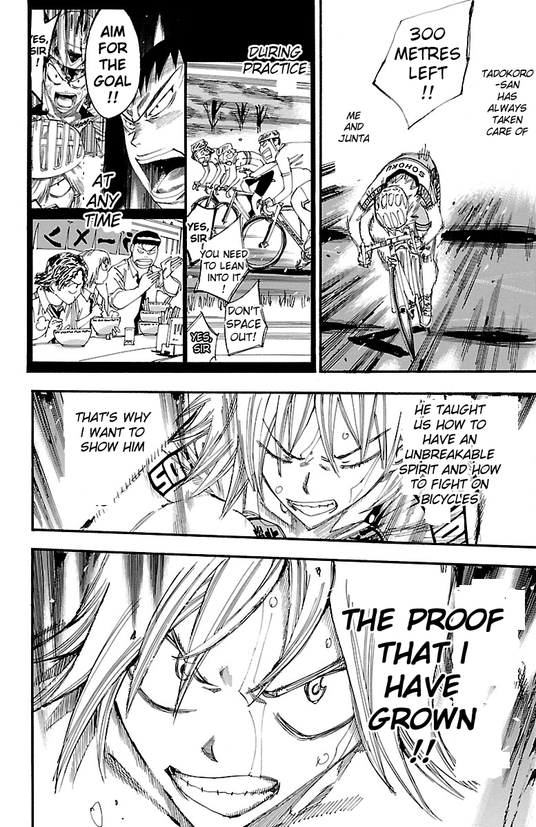 Yowamushi Pedal Chapter 246 page 18 - Chapter 246: Sprinters!!!