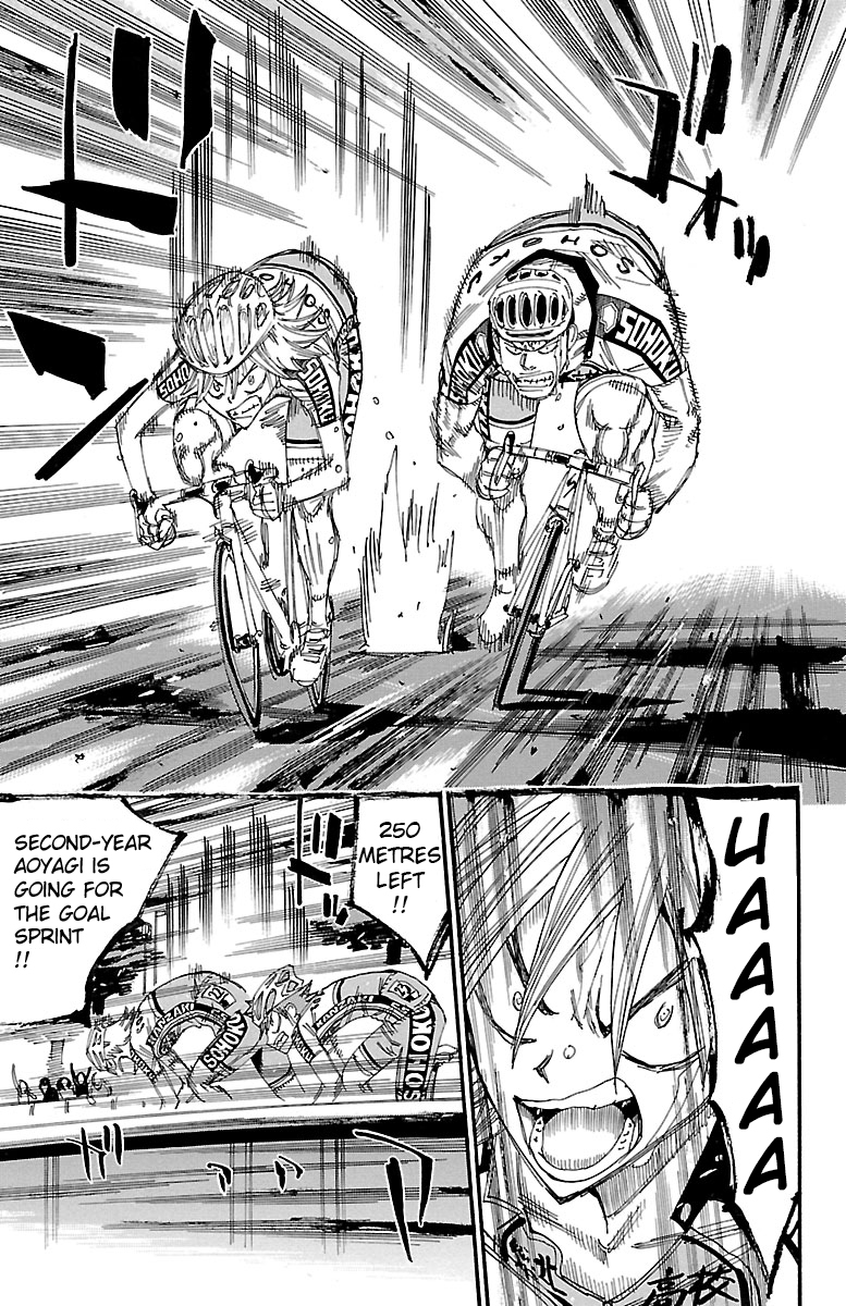 Yowamushi Pedal Chapter 246 page 19 - Chapter 246: Sprinters!!!
