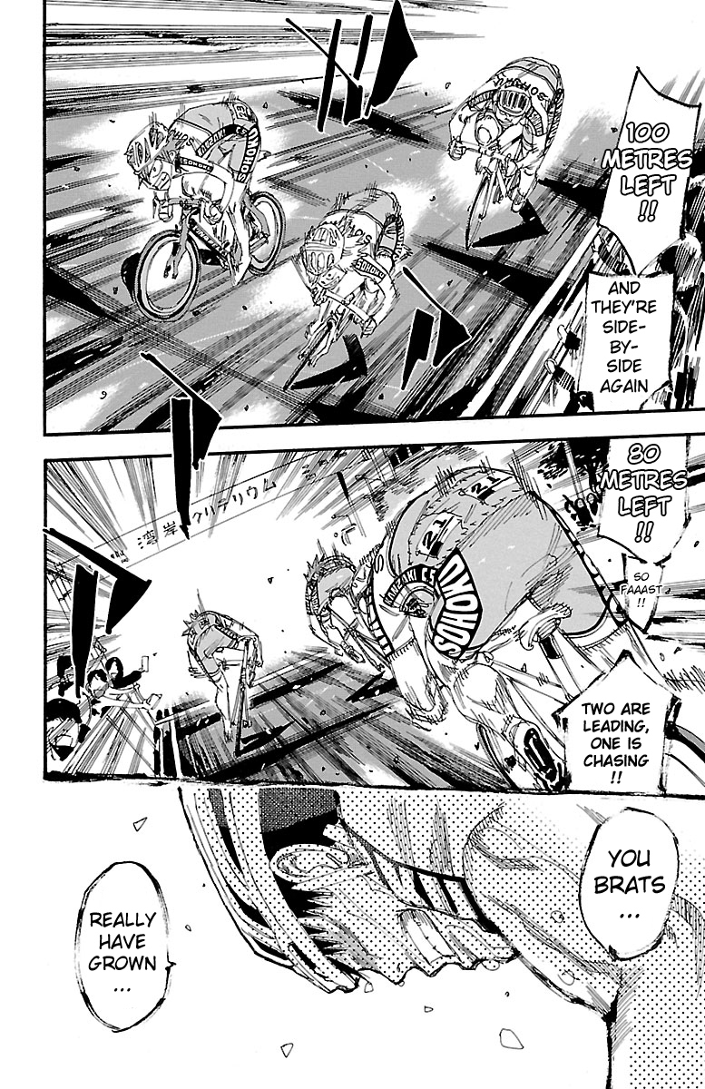 Yowamushi Pedal Chapter 246 page 22 - Chapter 246: Sprinters!!!