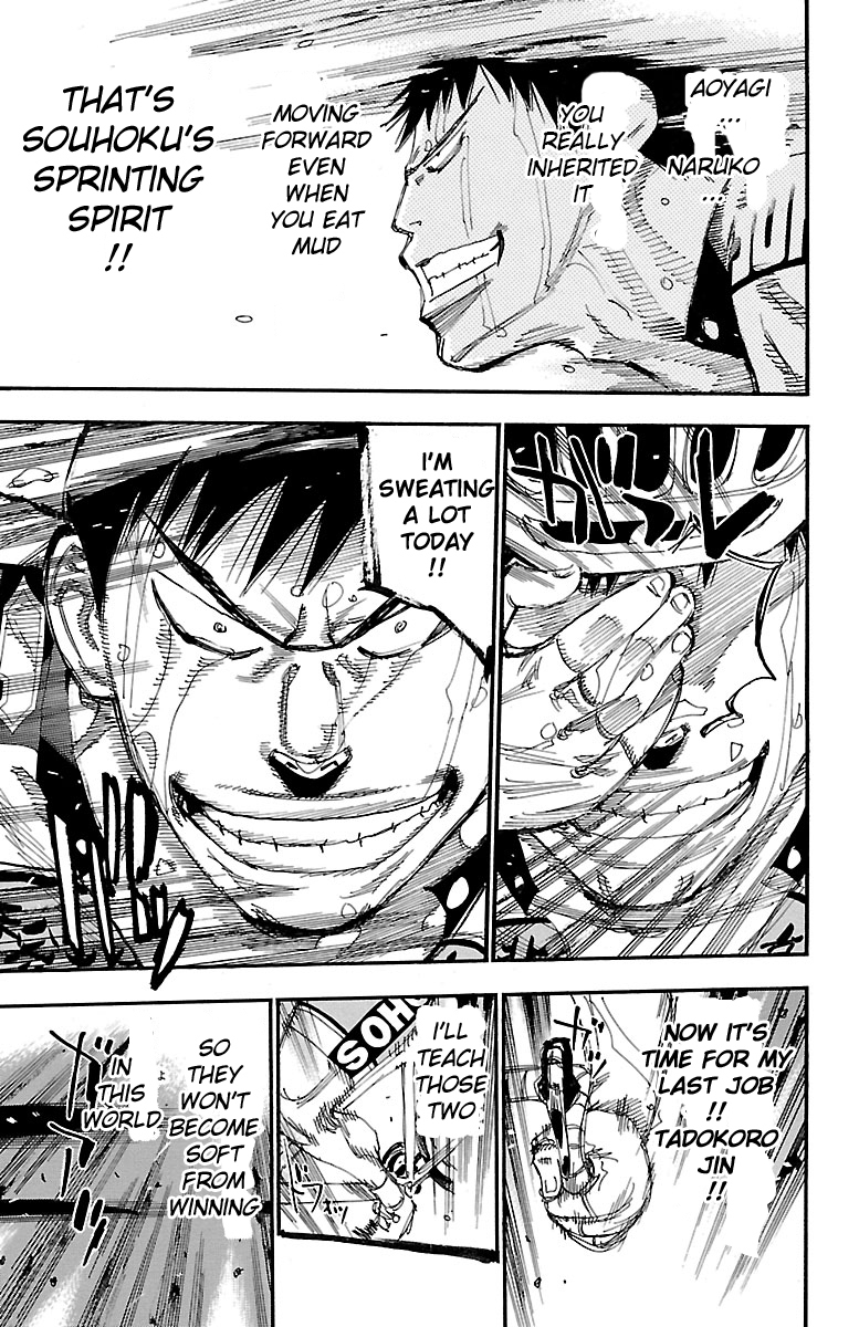 Yowamushi Pedal Chapter 246 page 23 - Chapter 246: Sprinters!!!