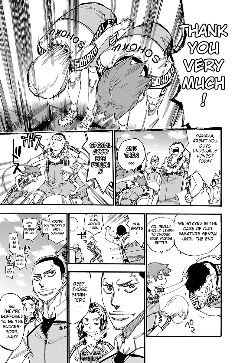 Yowamushi Pedal Chapter 246 page 27 - Chapter 246: Sprinters!!!