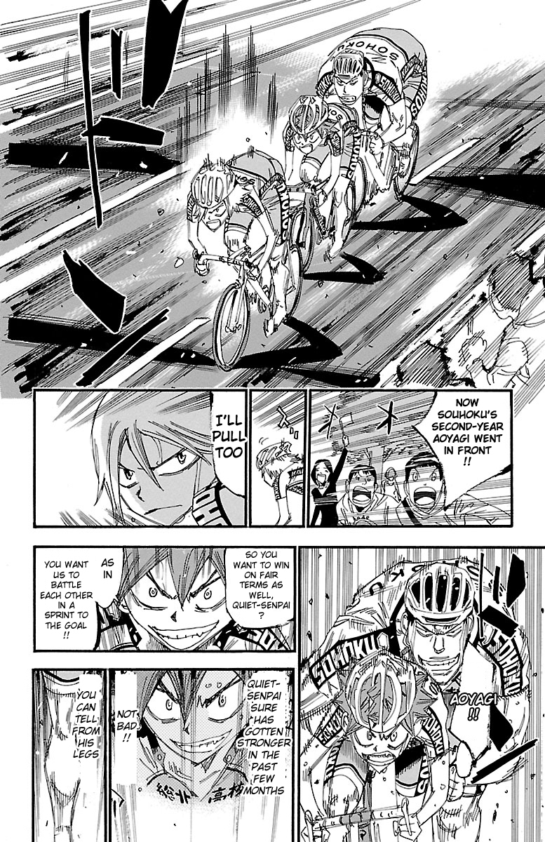 Yowamushi Pedal Chapter 246 page 9 - Chapter 246: Sprinters!!!