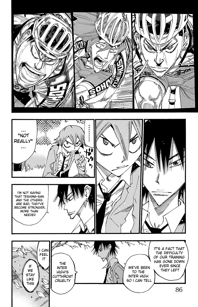 Yowamushi Pedal Chapter 247 page 10 - Chapter 247: The New Souhoku