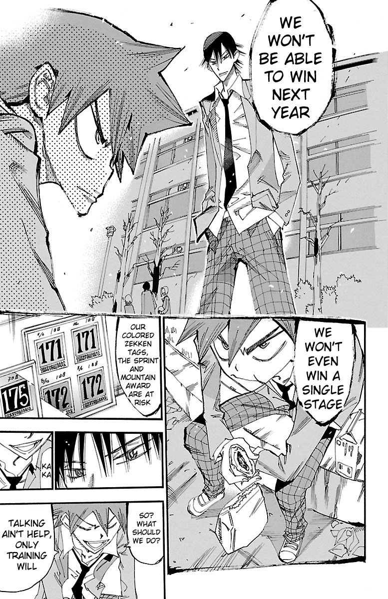 Yowamushi Pedal Chapter 247 page 11 - Chapter 247: The New Souhoku